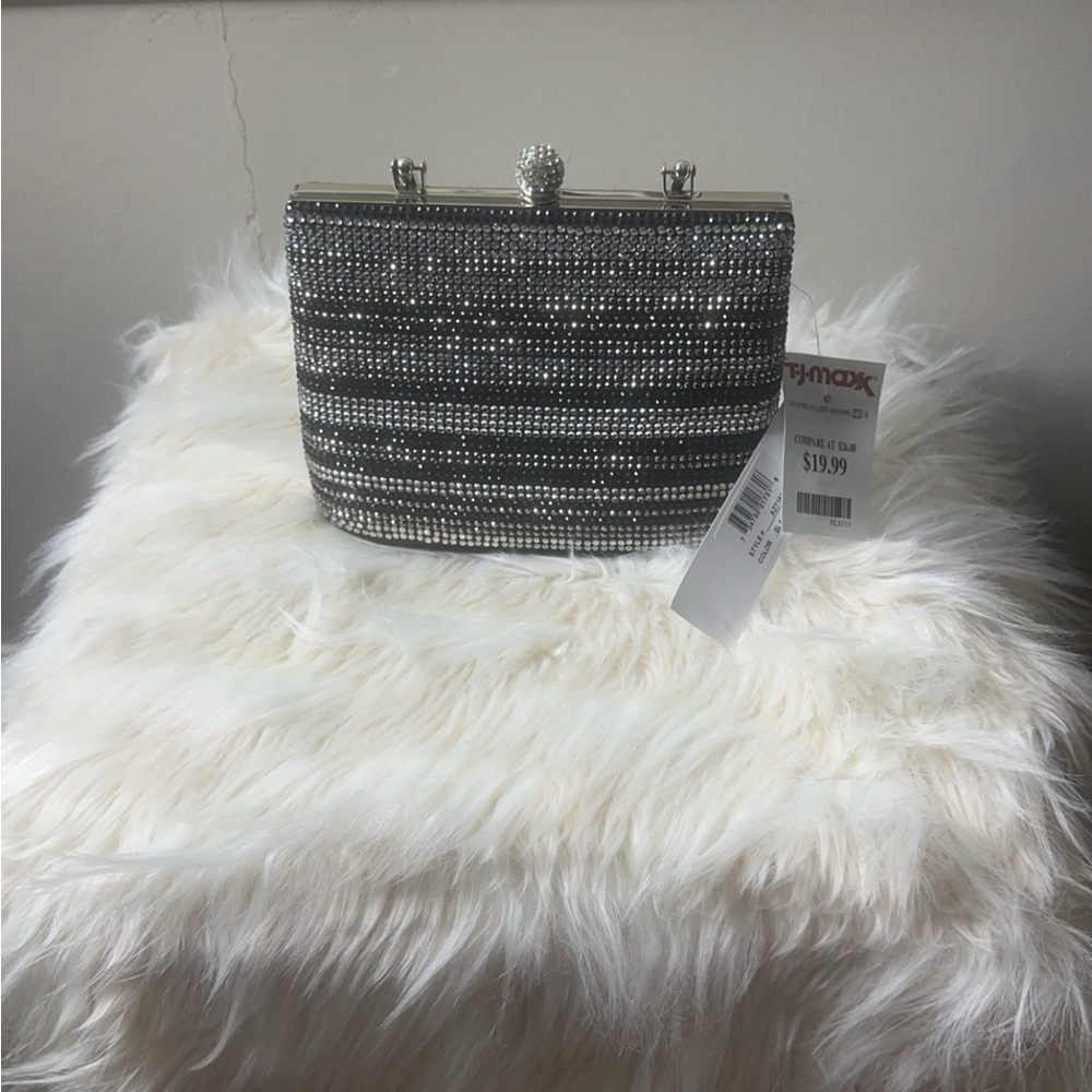 sparkling clutch bag brand new with tag